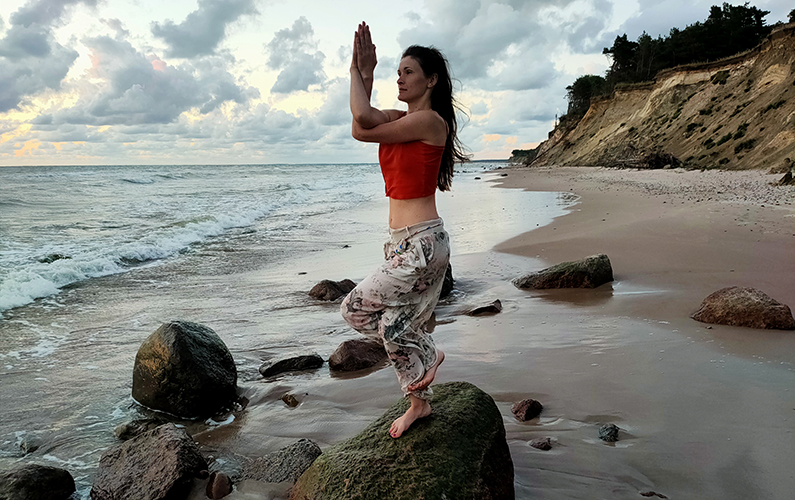 Speaker at the vanlife festival